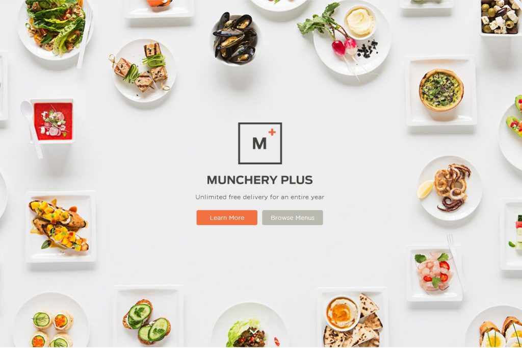 Munchery.com site design