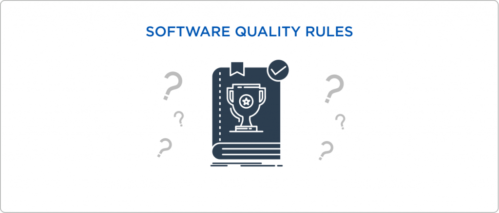 Software quality rules